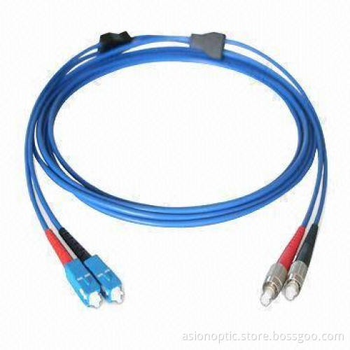 Armored SC-FC Duplex Small Fiber-optic Patch Cord